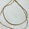Colgante de Acero con Diseño de Doble Círculo