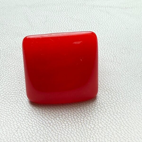 ❤️ Anillo Chunky Rojo Intenso – Poder y Estilo en Una Pieza