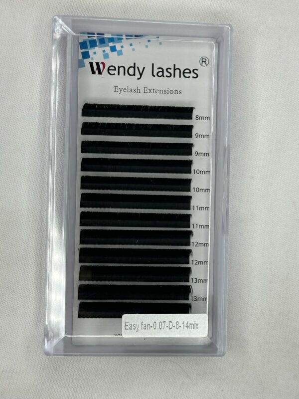 ✨ Extensiones de Pestañas Wendy Lashes – Mix 8mm a 14mm | Curva D 0.07