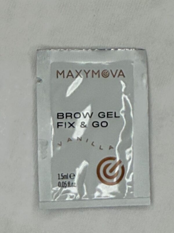 🌿 Maxymova Brow Gel Fix & Go – Vanilla